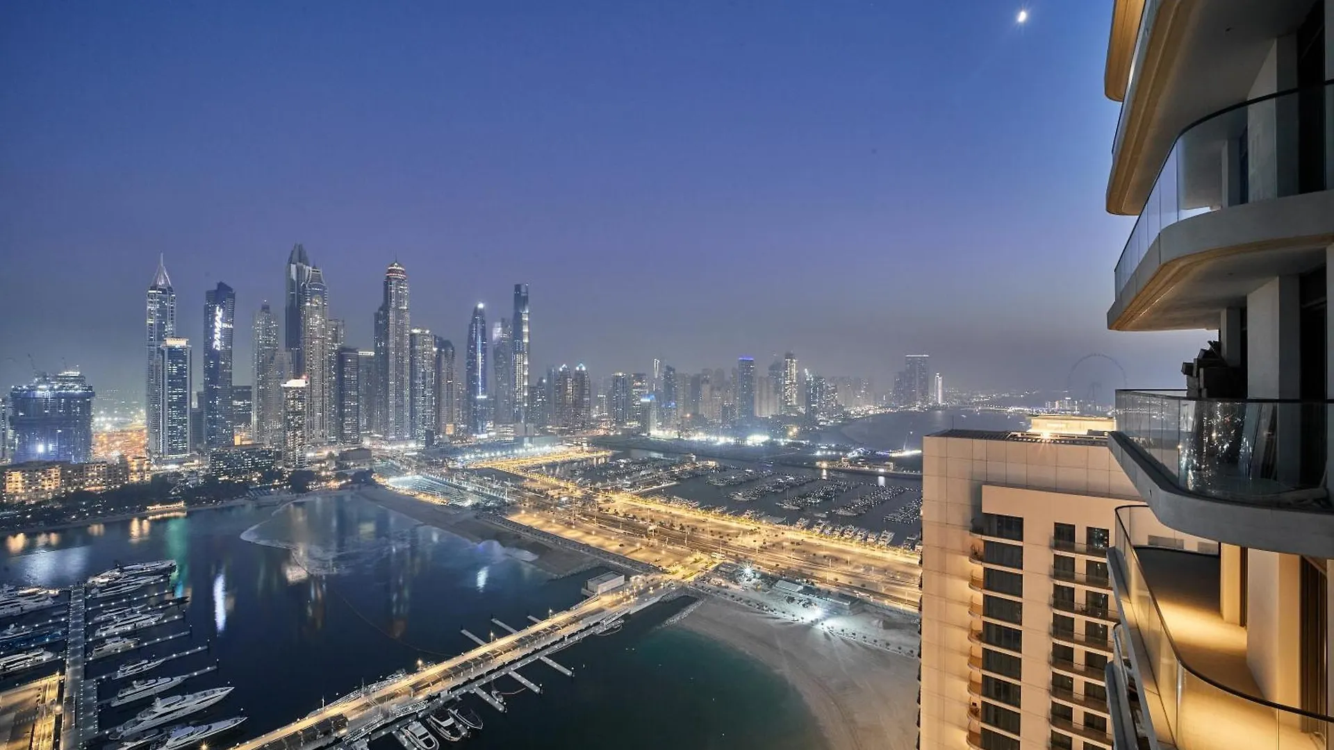 Lägenhet 2Br Beachfront Apt With Stunning Dubai Marina View Förenade Arabemiraten
