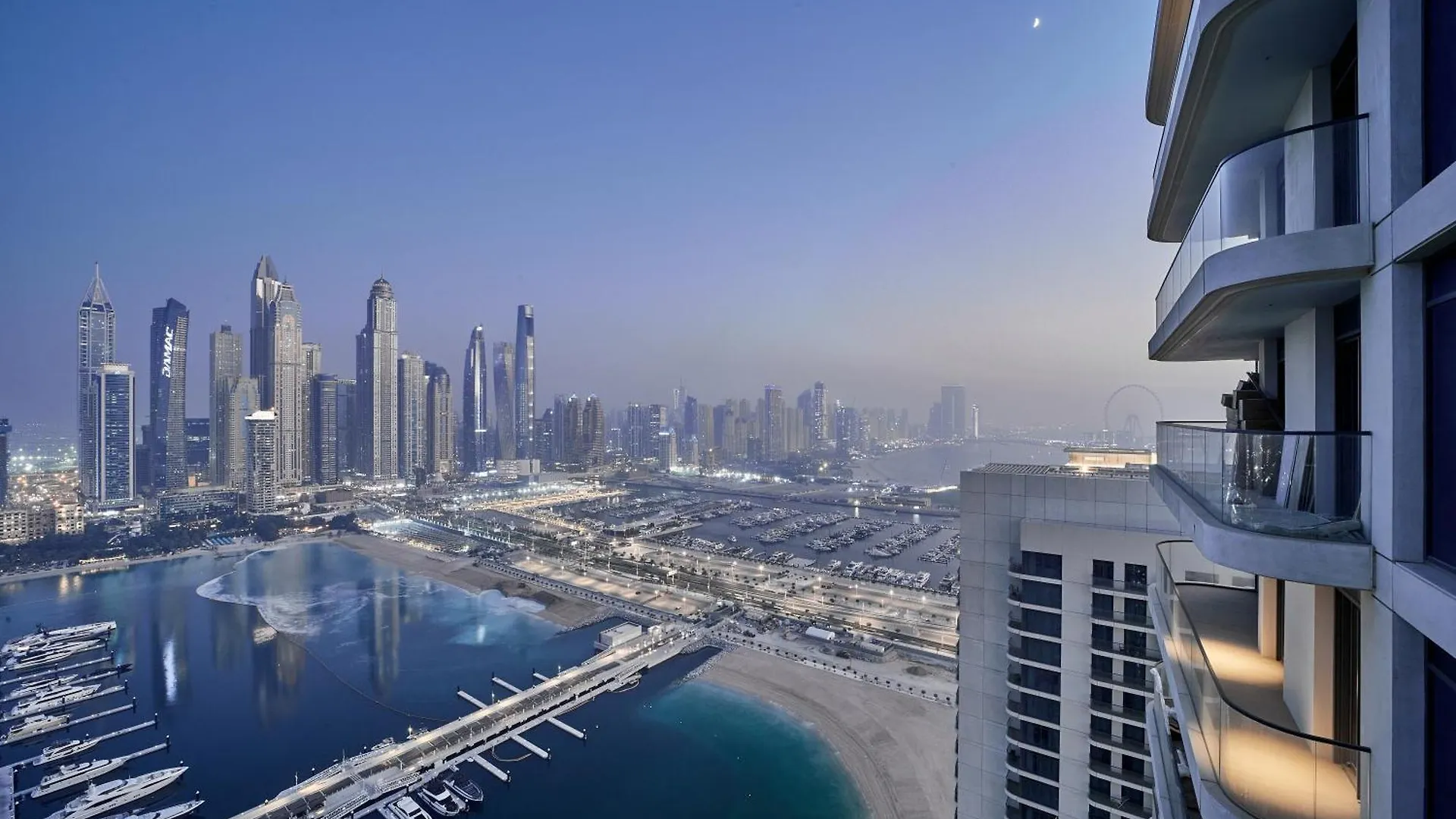 Lägenhet 2Br Beachfront Apt With Stunning Dubai Marina View